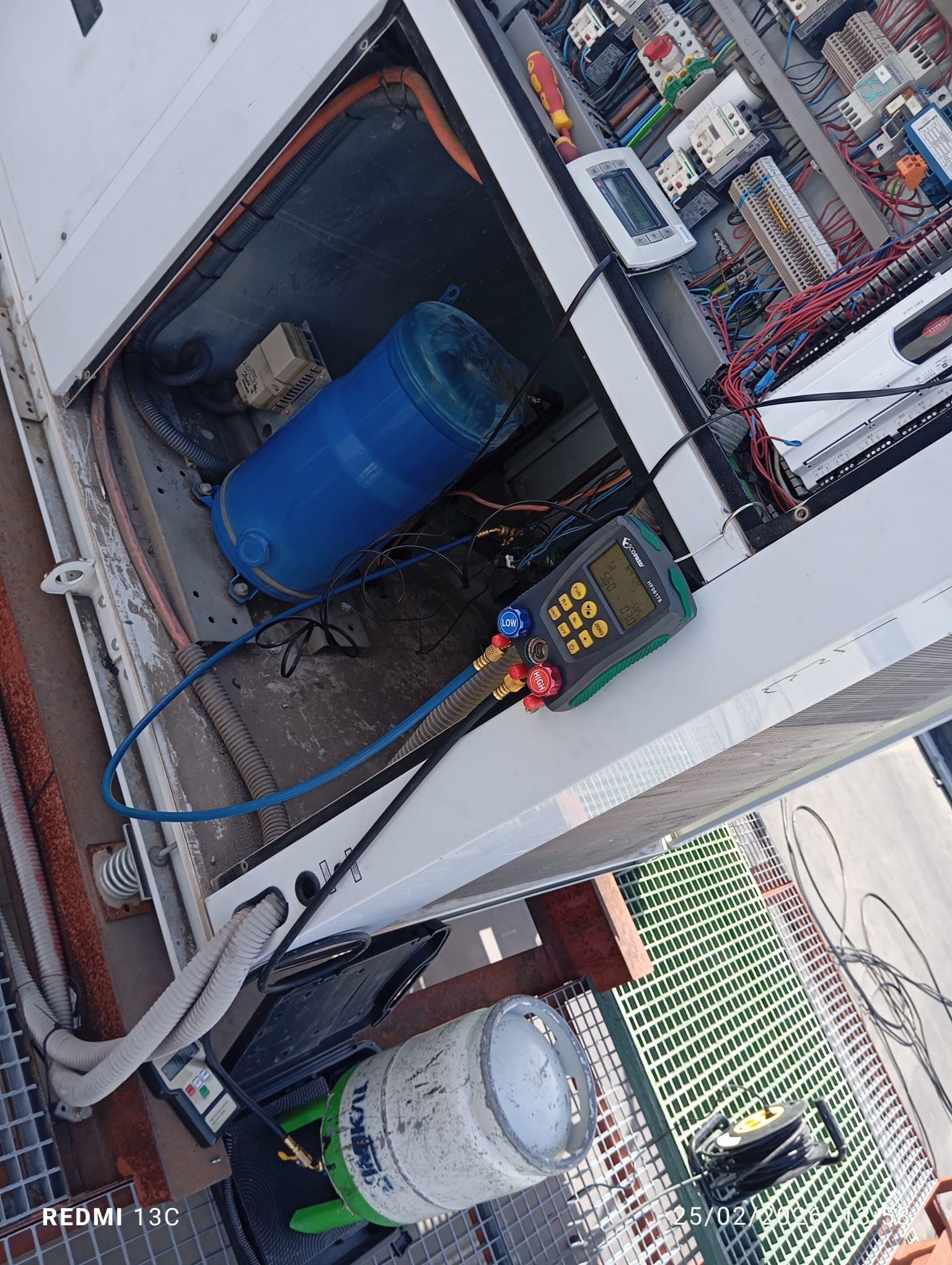 Cuadro · Recarga gas